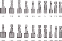 Sockets & Socket Set Nut Driver Bit Sets with Chrome Vanadium Steel - PNDB1A