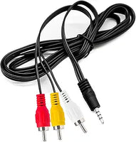 Love your  3FT 3.5mm to 3 RCA Male Plug to RCA Stereo Audio Video Male AUX Cable, 3.5mm to RCA Camcorder AV Video Output Cable 1/8" TRRS to 3 RCA Male Cord