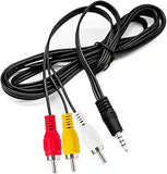 Love your  3FT 3.5mm to 3 RCA Male Plug to RCA Stereo Audio Video Male AUX Cable, 3.5mm to RCA Camcorder AV Video Output Cable 1/8" TRRS to 3 RCA Male Cord