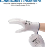 ANDANDA Multi-Package Safety Work Gloves, Seamless Knit Work Gloves with PU Coated, Ideal Work Gloves Men for General Work