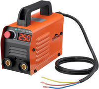 ZX7-250 250A 220V Mini Electric Welding Machine Portable Digital Display MMA DC Inverter Plastic Welder Weld Equipment