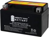 Mighty Max Battery YTX7A-BS -12 Volt 6 AH, 105 CCA, Rechargeable Maintenance Free SLA AGM Motorcycle Battery