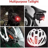 5000 Lumen Rechargeable Bike Lights,8 LED Bicycle Lights Front and Back with 6400mAh Power Bank Function,Super Bright Bike Lights for Night Riding,5 Light Modes,Easy to Install Without Tools