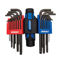 Kobalt 22-key Standard (Sae) and Metric Combination Hex Key Set