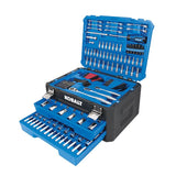 Kobalt 277-Piece Standard (SAE) and Metric Polished Chrome Mechanics Tool Set with Hard Case