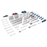 Kobalt 277-Piece Standard (SAE) and Metric Polished Chrome Mechanics Tool Set with Hard Case