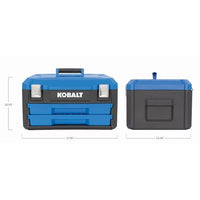 Kobalt 277-Piece Standard (SAE) and Metric Polished Chrome Mechanics Tool Set with Hard Case