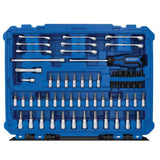 Kobalt 277-Piece Standard (SAE) and Metric Polished Chrome Mechanics Tool Set with Hard Case