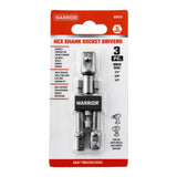 Hex Shank Socket Driver Set, 3-Piece