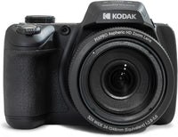 Kodak PIXPRO Astro Zoom AZ528-BK 16 MP Digital Camera with 52x Optical Zoom 24mm Wide Angle Lens 6 fps Burst Shooting 1080P Full HD Video Wi-Fi Connectivity and a 3" LCD Screen (Black)