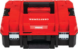 CRAFTSMAN VERSASTACK System 17-in Red Plastic Lockable Tool Box & VERSASTACK System 20-in Red Plastic Wheels Lockable Tool Box