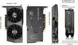 ZOTAC Gaming GeForce RTX 3060 Twin Edge OC 12GB GDDR6 192-bit 15 Gbps PCIE 4.0 Graphics Card, IceStorm 2.0 Cooling, Active Fan Control, Freeze Fan Stop ZT-A30600H-10M