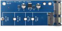 JIUWU M.2 (NGFF) SSD to AD905A SATA III 3 Adapter with 5 Pin Connector Hard Disk Drive Converter Card