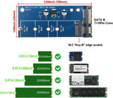 JIUWU M.2 (NGFF) SSD to AD905A SATA III 3 Adapter with 5 Pin Connector Hard Disk Drive Converter Card