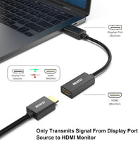 HDMI to VGA, Gold-Plated HDMI to VGA Adapter (Male to Female) for Computer, Desktop, Laptop, PC, Monitor, Projector, HDTV, Chromebook, Raspberry Pi, Roku, Xbox and More - Black
