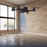 Ruko U11S Drones with Camera for Adults 4k, Built-in Remote ID, 120° FOV, GPS Auto Return, 40 Min Flight, 5G Live Transmission, Foldable Mini FPV Quadcopter for Beginners with Follow Me, Circle Fly, Waypoint