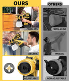 Cordless Paint Sprayer for Dewalt 20V Battery DCB206, HVLP Spray Paint Gun with 4 Nozzles and 1000ml Container for House Painting Interior and Exterior/Wood/Walls/Fence(Not Included Battery)