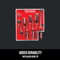 CRAFTSMAN Screwdriver Set, Bi-Material, 8 Piece Set (CMHT65075)