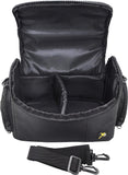 Xit XTCC3 Deluxe Digital Camera/Video Padded Carrying Case, Large (Black) Brand: Xit