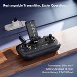 Ruko U11S Drones with Camera for Adults 4k, Built-in Remote ID, 120° FOV, GPS Auto Return, 40 Min Flight, 5G Live Transmission, Foldable Mini FPV Quadcopter for Beginners with Follow Me, Circle Fly, Waypoint