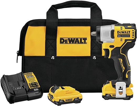 DEWALT XTREME 12-volt Max Variable Speed Brushless 3/8-in Drive Cordless Impact Wrench (Battery Included)