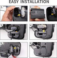 Gonine for Nikon Z6 Z7 Dummy Battery EP-5B EN-EL15A EH-5 Power Adapter Supply, for 1V1 D7500 D7200 D7100 D7000 Z6II Z7II D850 D750 D500 D810a D810 D800e D800 Cameras.