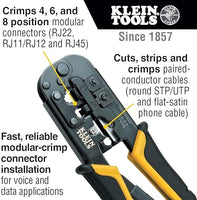 Klein Tools Twisted Pair Installation Tool Set with Zipper Pouch