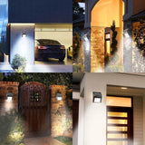 J luster Solar Outdoor Lights [4pack/3 Working Modes] Motion Sensor Security Lights, IP 65 Water Proof, Outdoor use for Patio, Wall, Garden Fence and Front Door(42 Led)…