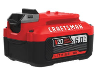 CRAFTSMAN V20 20-V 2-Pack Lithium-ion Battery and Charger (4 Ah and 6 Ah)