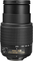 Nikon 2156B AF-S DX Zoom-NIKKOR 55-200mm f/4-5.6G ED Lens with Auto Focus for Nikon DSLR Cameras (Renewed)