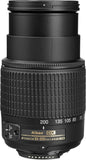 Nikon 2156B AF-S DX Zoom-NIKKOR 55-200mm f/4-5.6G ED Lens with Auto Focus for Nikon DSLR Cameras (Renewed)