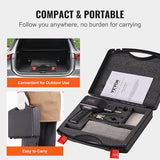 VEVOR Plastic Welding Kit, 70/150W Dual Power Hot Stapler Plastic Welder Gun, Professional Car Bumper Repair Kit for Kayak Toys Plastic Crack, with 56PCS Welding Rods| 600PCS 6 Types Staples| Pliers