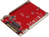 StarTech.com M.2. PCI-e NVMe to U.2 (SFF-8639) Adapter - Not Compatible with SATA Drives or SAS Controllers - For M.2 PCIe NVMe SSDs - PCIe M.2 Drive to U.2 Host Adapter - M2 SSD Converter, TAA