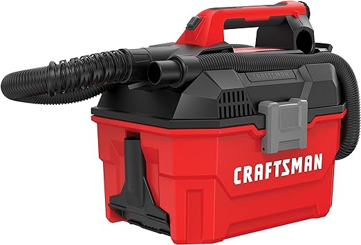 CRAFTSMAN V20 35-CFM 20-volt Max 2-Gallons Cordless Wet/Dry Shop Vacuum with Accessories Included (Bare Tool)