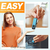 Flash Drive 64GB Pack of 10 Thumb Drives Bulk Kepmem 64 Giga USB Drives Value Metal USB 2.0 Memory Sticks Swivel Pen Drive 64 GB Portable Jump Drive Colorful Multipack Zip Drives for Data Storage