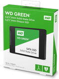 Western Digital 1TB WD Green Internal PC SSD Solid State Drive - SATA III 6 Gb/s, 2.5"/7mm, Up to 550 MB/s - WDS100T2G0A