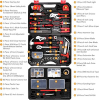 KingTool 325 Piece Home Repair Tool Kit, General Home/Auto Repair Tool Set, Toolbox Storage Case with Drawer, General Household Tool Kit - Perfect for Homeowner, Diyer, Handyman