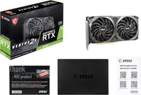 MSI Gaming GeForce RTX 3060 12GB 15 Gbps GDRR6 192-Bit HDMI/DP PCIe 4 Torx Twin Fan Ampere OC Graphics Card