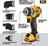 DEWALT Xtreme 5-In-1 12-volt Max 3/8-in Brushless Cordless Drill (1-Battery Included, Charger Included and Soft Bag included)