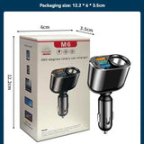 156 W PD30W USB-A 3.1A Single Hole Automobile Auxiliary Power Outlet, Extended Super fast charge charger with Digital Display