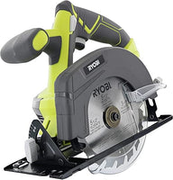 Ryobi One P505 18V Lithium Ion Cordless 5 1/2" 4,700 RPM Circular Saw (RENEW) (Battery Not Included, Power Tool Only), Green