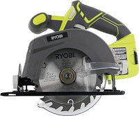 Ryobi One P505 18V Lithium Ion Cordless 5 1/2" 4,700 RPM Circular Saw (RENEW) (Battery Not Included, Power Tool Only), Green