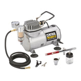 CENTRAL PNEUMATIC 1/5 HP 58 PSI Oil-Free Airbrush Compressor Kit