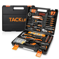 TACKLIFE 144 Home Repair Tool Set, General Household Too Kit With Sturdy Storage Case-HHK6A