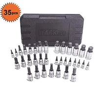 Tacklife Master Hex Bit Socket Set, S2 Steel , HBS1B