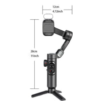 3 Axis Shooting tripod stand, Autoface tracking Gimbal Stabilizer, 360 degrees Rotation, Smartphone selfie accessories For iPhone, Content Creator