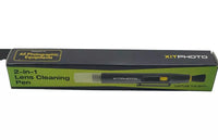 Xit 2-in-1 Lens Cleaning Pen, Black