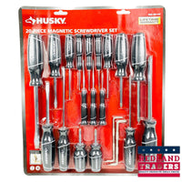 HUSKYHUSKY 20PC MAGNETIC SCREWDRIVER SET