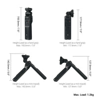 Shooting Grip Tripod Remote for Sony RX100 III IV V VA VI ZV-1 A6500 A6400 A6300