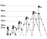 Portable 3110 Camera Tripod with Spirit Level for DSLR Digital Camera Camcorder